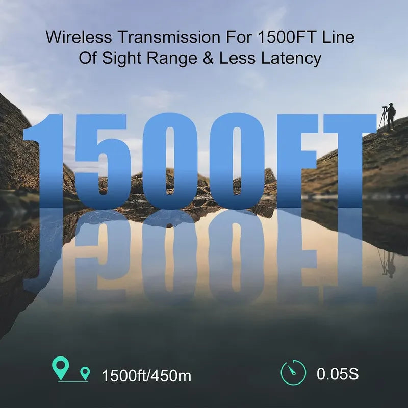 Transmisor Y Receptor  Vídeo Wireless Salida Uvc, En Directo