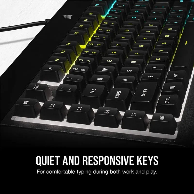 Nueva Version Teclado Corsair K55 Rgb Pro Icue Elgato