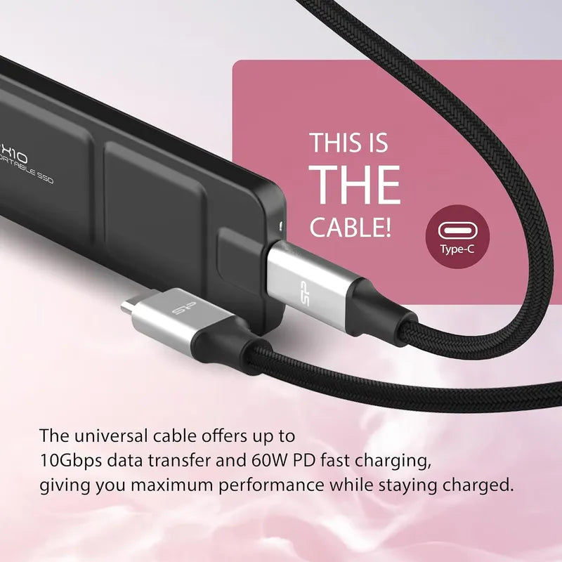 Disco Duro Ssd Portátil Sp Px10 1tb Usb-c 3.2 Gen 2