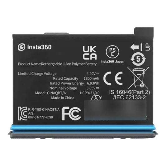Bateria Para Insta360 X3 Original