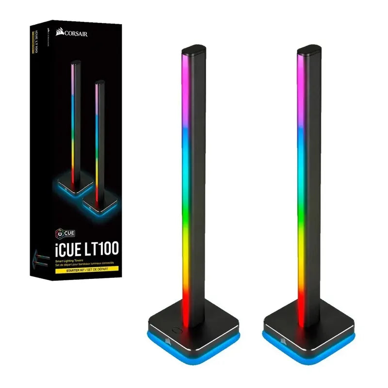 Corsair Icue Lt100 Kit, Torre De Iluminación Inteligente