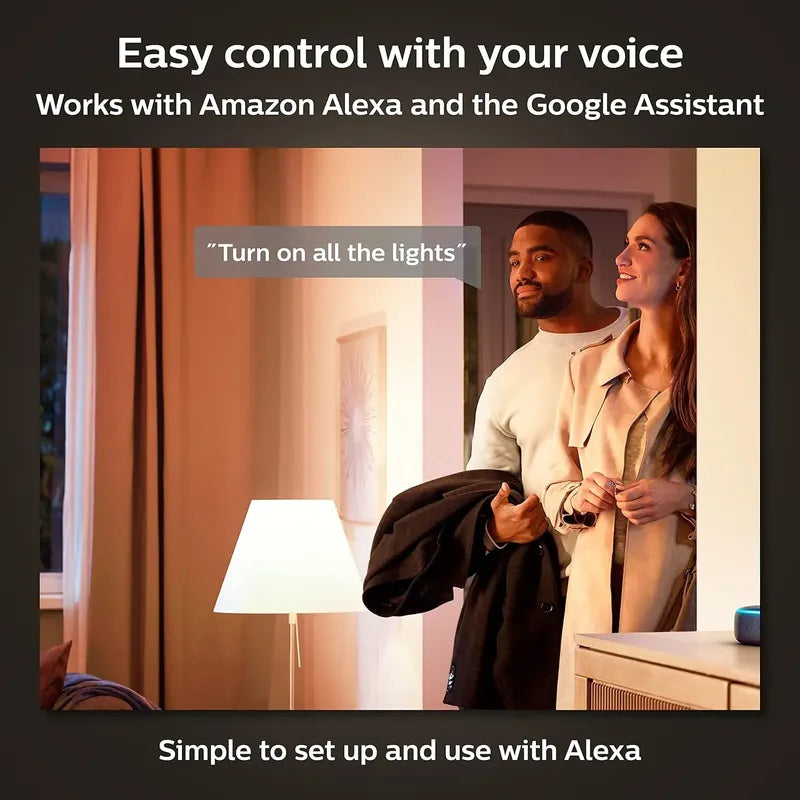 Kit Básico De Luz Inteligente Philips Hue White, Hue+ 2 Led