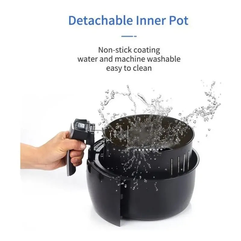 Freidora De Aire Nuovi 8 En 1, 1500 W Certificado Por La Fda