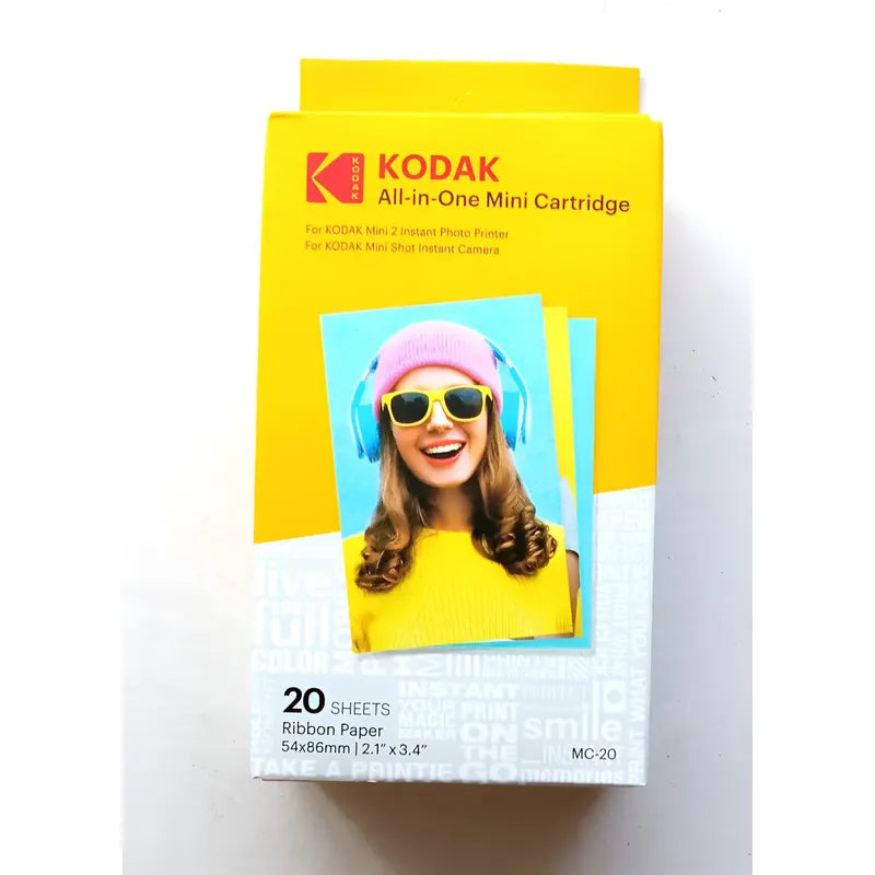 Cartucho Mc Kodak Mini Mc20 20 Hojas