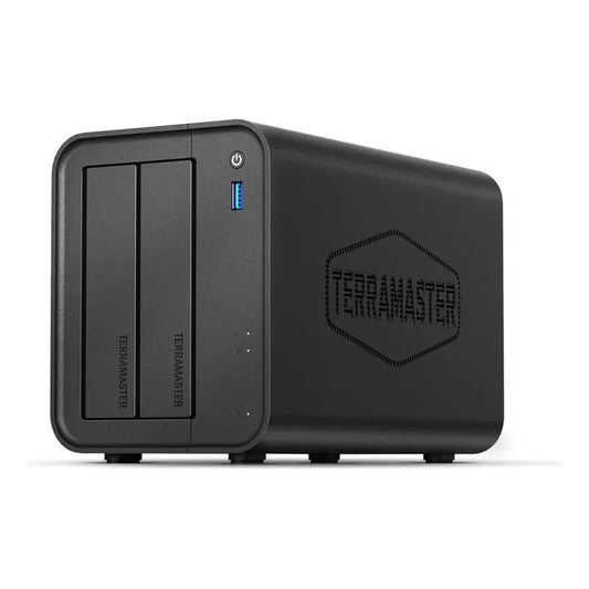 Nas Terramaster F2-425 2-bahia Intel Quad-core Cpu, 4gb Ram