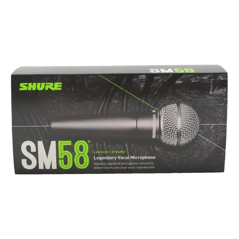 Micrófono Profesional Shure Sm58-lc Negro