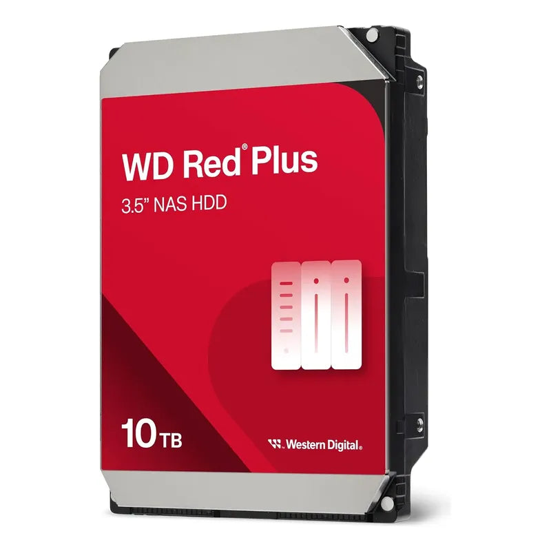 Western Digital Red Plus 10tb Nas Interno Rojo