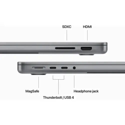 Laptop Apple 14 Macbook M3 Pro 512gb Ssd 16gbram A2918 Gris Espacial