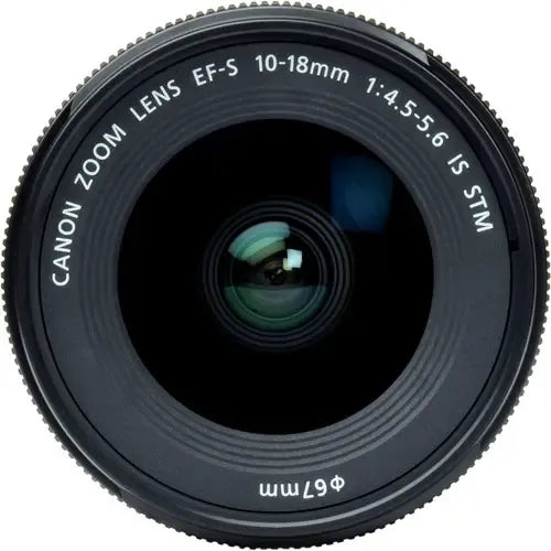 Lente Canon Ef-s 10-18 Mm F/4,5-5,6 Is Stm Canon Ef-s Negro