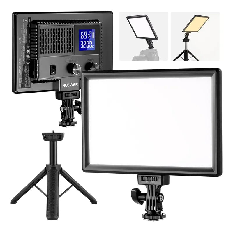 Panel De Luz Led Bicolor Neewer Nl116ai 9 Inch + Mini TriPod