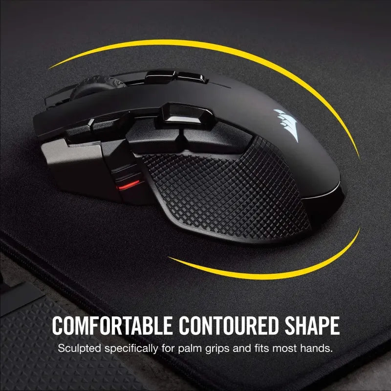 Mouse Corsair Ironclaw Rgb Wireless Gaming 18000dpi  Negro