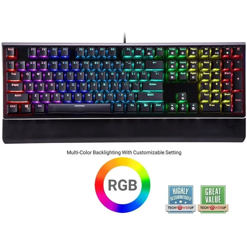 Teclado Mecánico Gaming Rosewill Neon K85 Rgb Brown Switches