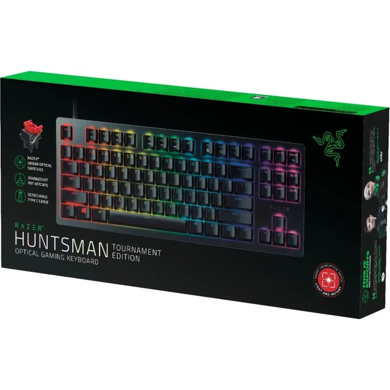 Teclado Razer Huntsman Tournament Edition Gaming  Negro