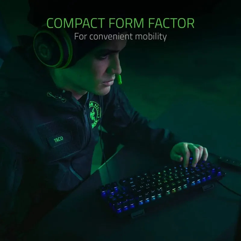Teclado Razer Huntsman Tournament Edition Gaming  Negro