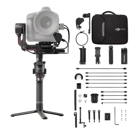 Dji Ronin Rs2 Pro Combo Gimbal Estabilizador Dslr Sin Espejo Negro
