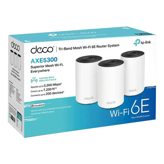 Router Tp-link Deco Xe5300 Wi-fi 6e Mesh Tribanda 3pack