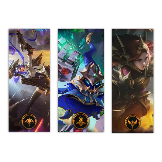 Poster League Of Legends Todos Los Campeones+ Obsequio Rp
