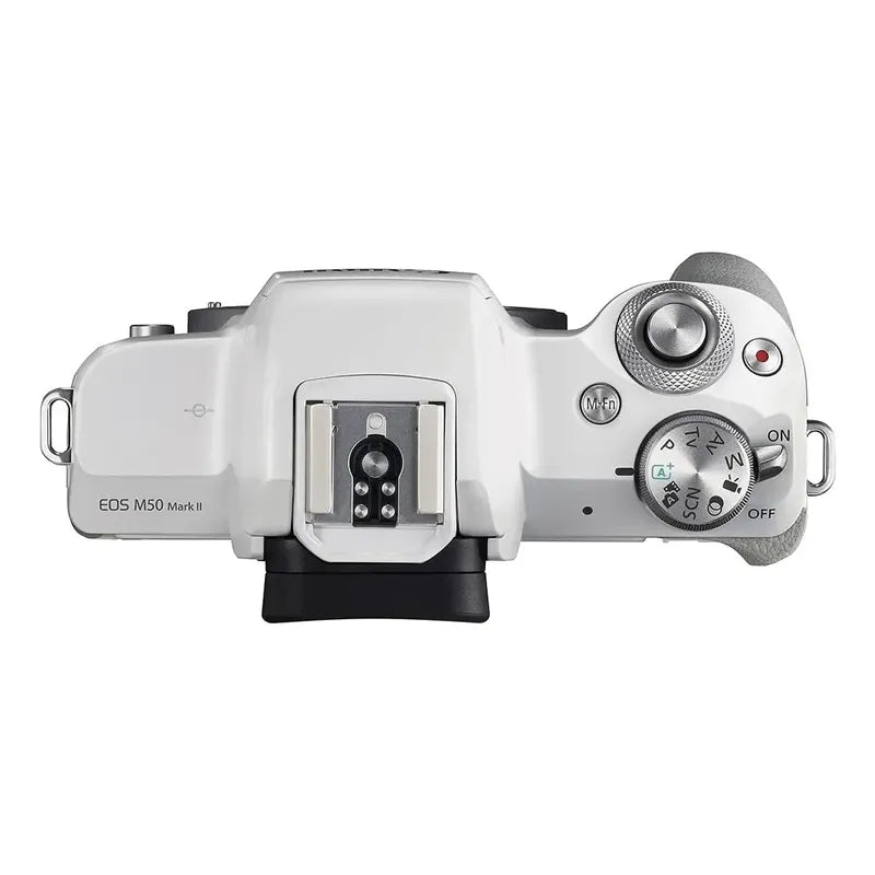 Camara Canon Eos M50 Mark Ii 24.1mp + Lente Ef-m15-45 Is Stm