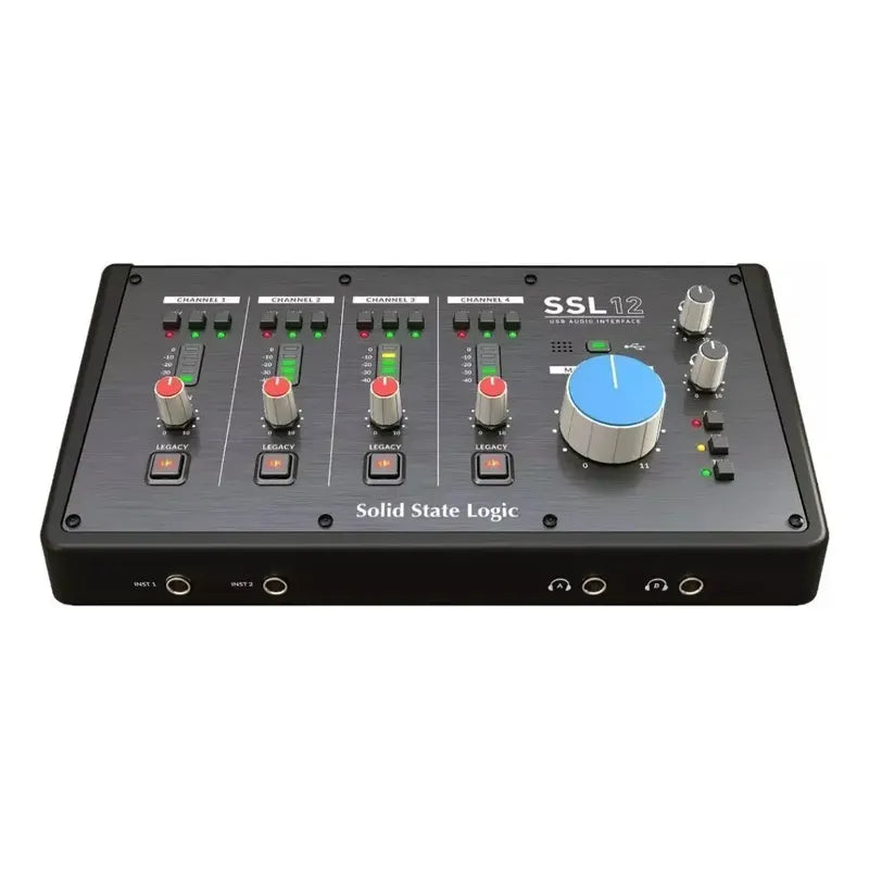 Interfaz Audio Usb Solid State Logic Ssl12 - 12in/8out Midi
