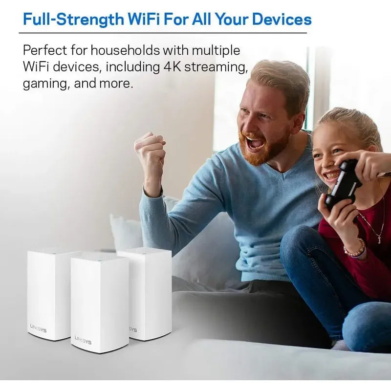 Router Linksys Velop Ac3900 Mesh Banda Doble