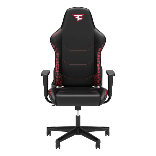 Silla Ergonómica Para Juegos Respawn 110 Faze Clan Edition Negro Cuero Sintético