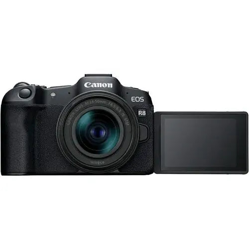 Camara Canon Eos R8+ Lente Rf 24-50mm F/4.5-6.3 Is Stm Negro
