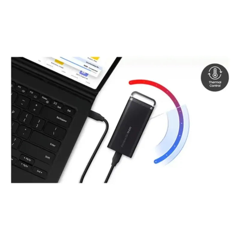 Disco Duro Ssd Portátil Samsung 2tb T5 Evo Usb 3.2 Gen 1