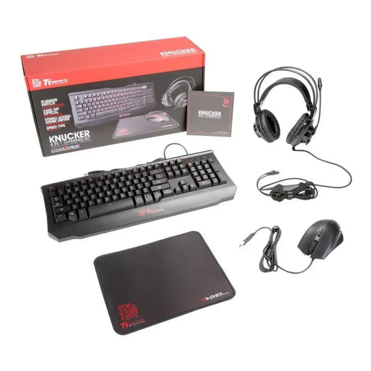 Combo Thermaltake Knucker 4en1  3 Colores 4 Efectos Ilumina.