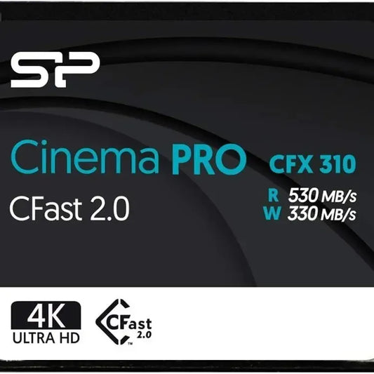 Tarjeta De Memoria Sp Cinema Pro Cfx 310 Cfast 2.0 De 128 Gb