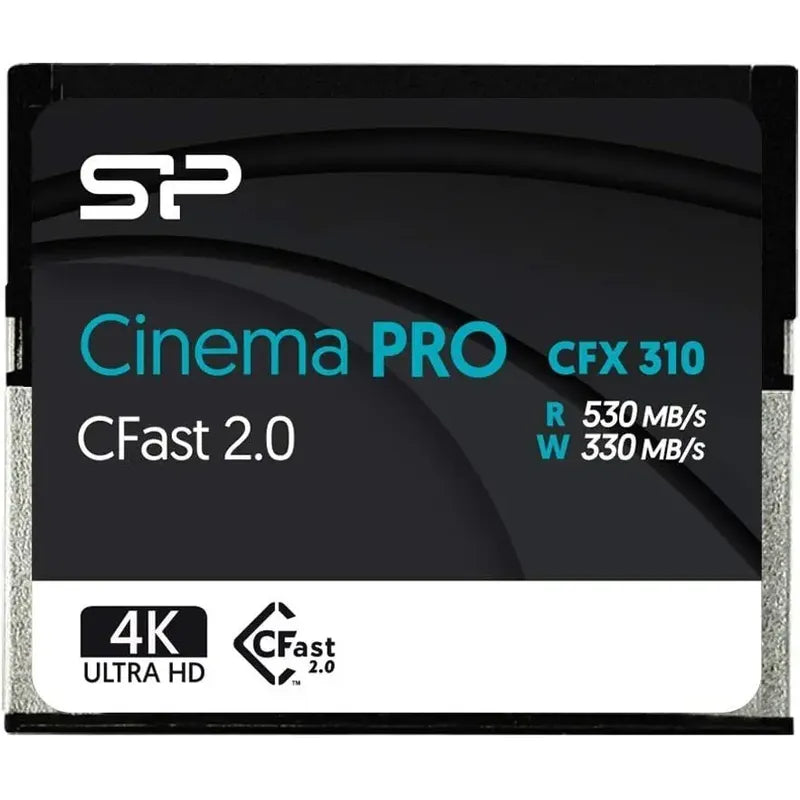 Tarjeta De Memoria Sp Cinema Pro Cfx 310 Cfast 2.0 De 128 Gb