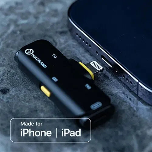 Hollyland Lark C1 Duo Sistema Microfono Wireless Apple Bcv