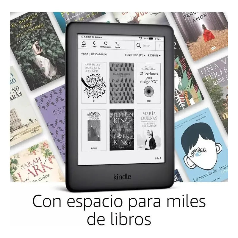 Kindle E-reader 10a Gen 4 Gb Con Luz Frontal Negro