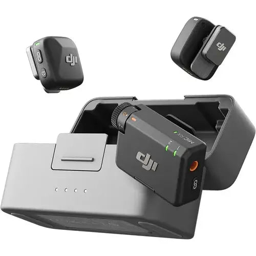 Microfono Dji Mic Mini Wireless Duo 2,4 Ghz Negro