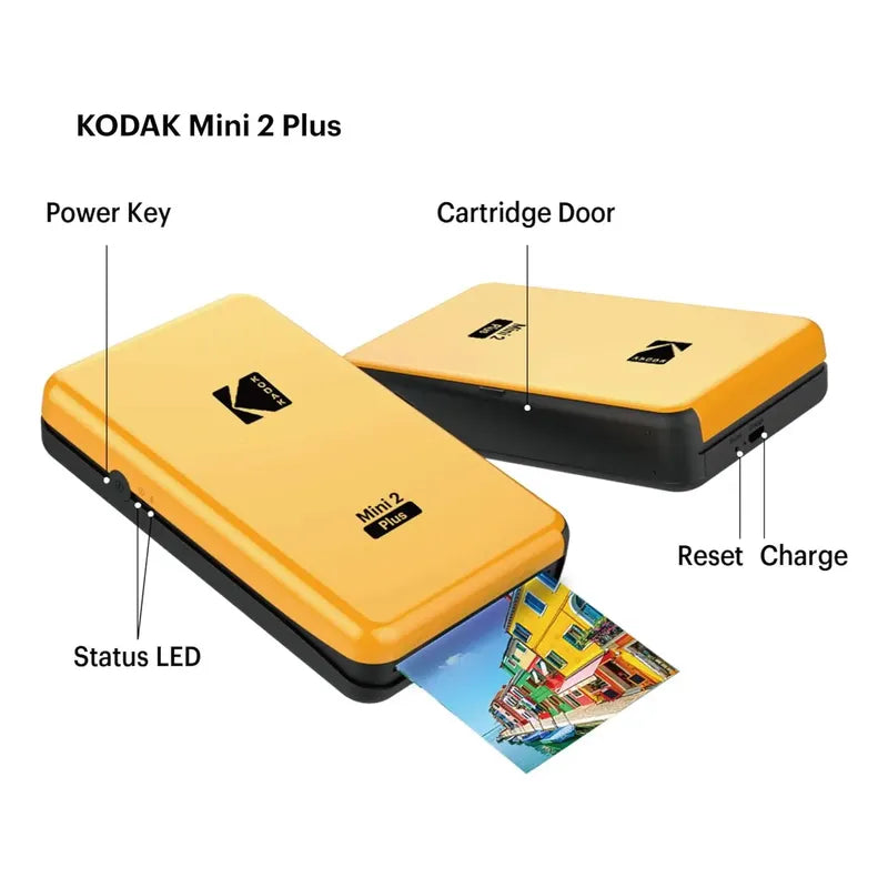 Impresora Portatil Kodak Mini 2 Plus Instantanea Bluetooth