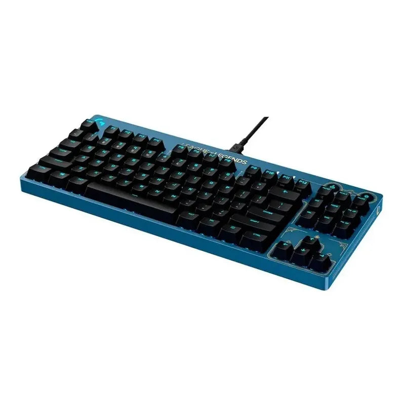 Teclado Logitech Pro, Mecanico Gx Brown, League Of Legends
