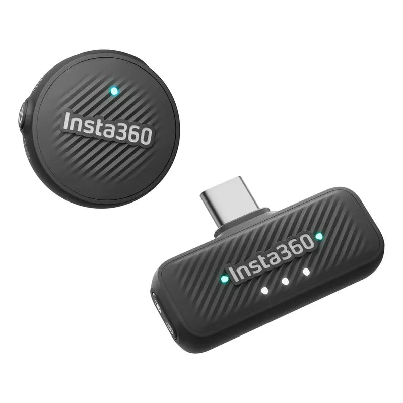 Insta360 Mic Air (1 Tx + 1 Rx) - Micrófono Inalambrico Negro