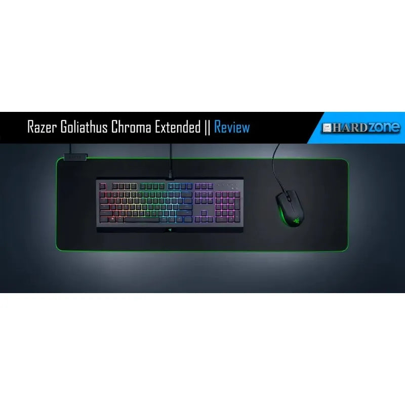 Razer Goliathus Chroma Gaming Mouse Pad: Iluminación Rgb Negro