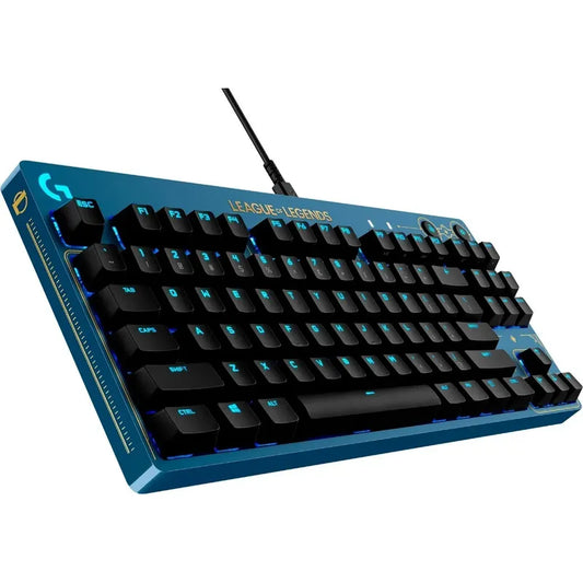 Teclado Logitech Pro, Mecanico Gx Brown, League Of Legends