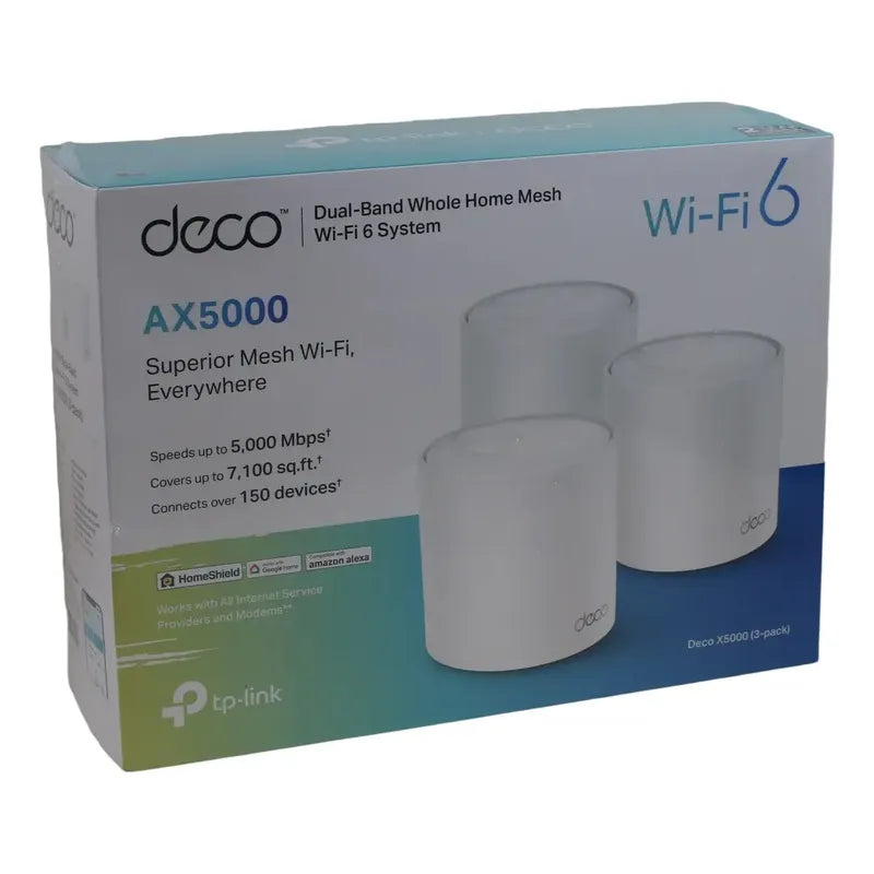 Router Tp-link Deco Ax5000 Mesh Wifi 6, 3-pack 5.0 Gbps