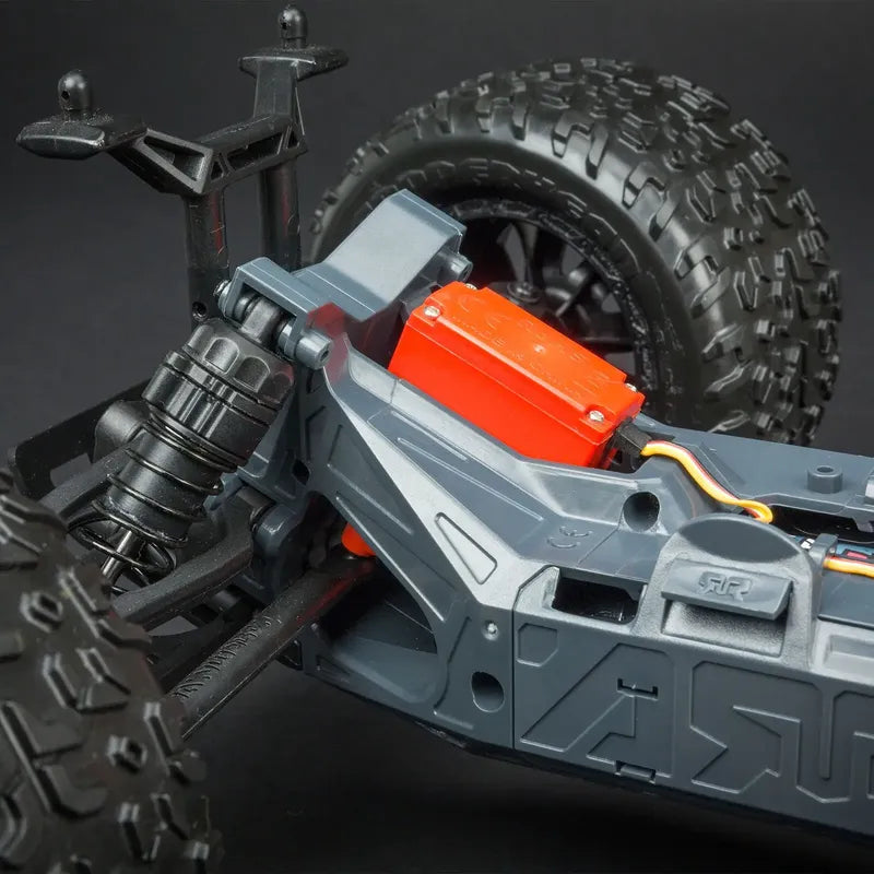 Camioneta Monster Truck Rc Armma Granite Voltage1:10 Brushed Rojo/azul N/a
