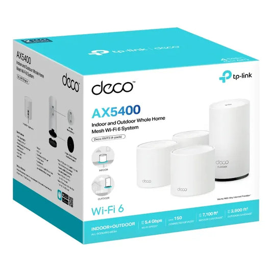 Tp-link Deco Ax5400 4-pack Blanco Router Inalámbrico