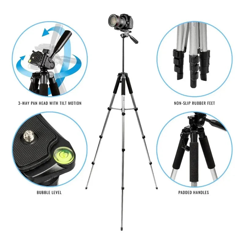 Tripode Para Camara Dslr Ultimaxx 145cm