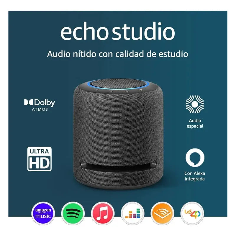 Amazon Echo Studio Altavoz Inteligente  Dolby Atmos Y Alexa