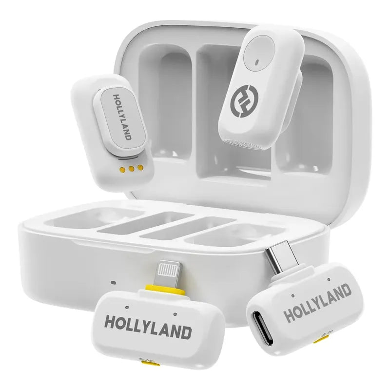 Micrófono Hollyland Lark A1 Duo Negro  Usb-c / Lightning
