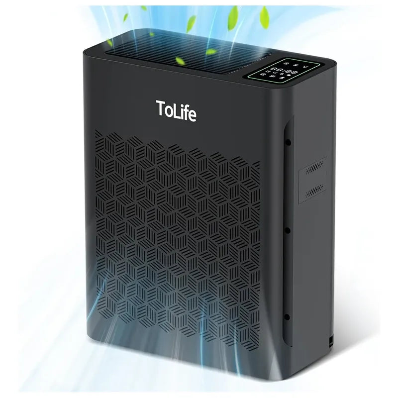 Purificador De Aire Tolife 120 M2 Sensor De Calidad De Aire