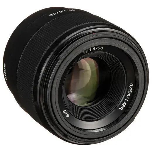 Lente Sony  Fe 50mm F/1.8 Lens Montura E Negro