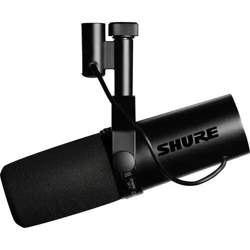 Microfono Shure Sm7db Cardioide Dinamico Para Podcast Aaa Negro