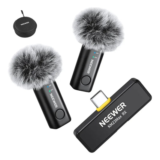 Microfono Neewer Km23 Max Duo Wireless Usb C / Lightning