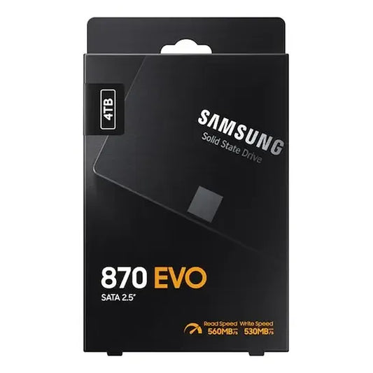 Disco Ssd Samsung 870 Evo 4tb Sata 2.5  Negro