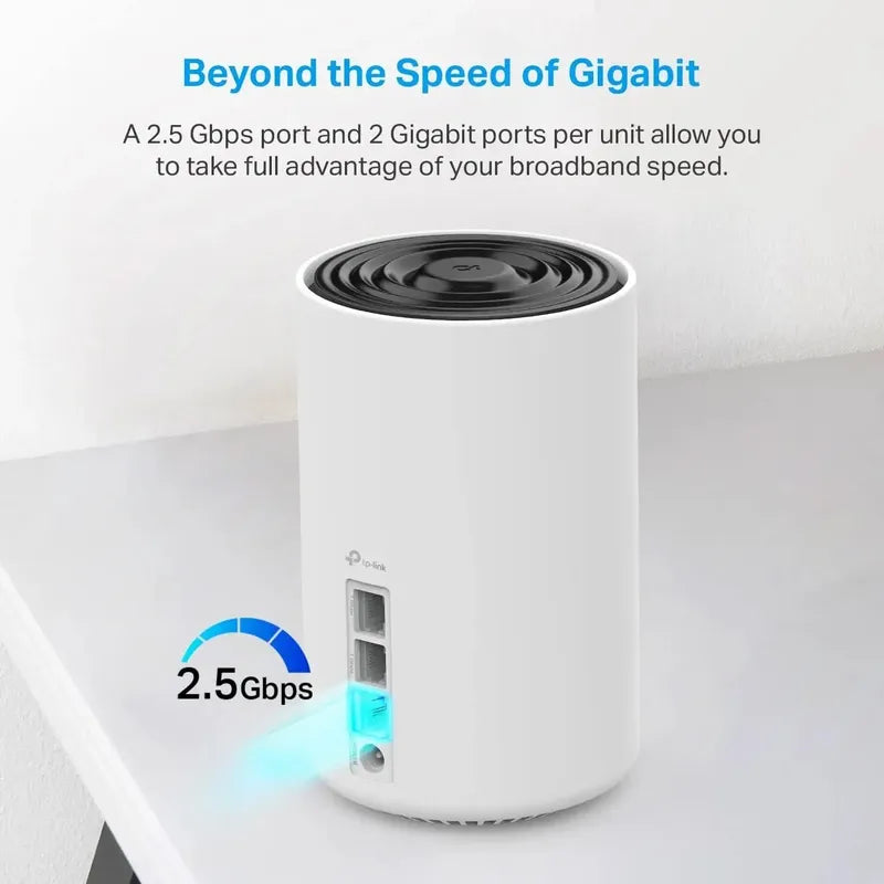 Router Tplink Deco Mesh Xe75pro Wifi 6e Tri-banda Axe5400